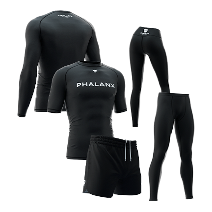 No Gi Kit - Full Kit: Rash Guards + Shorts + Spats